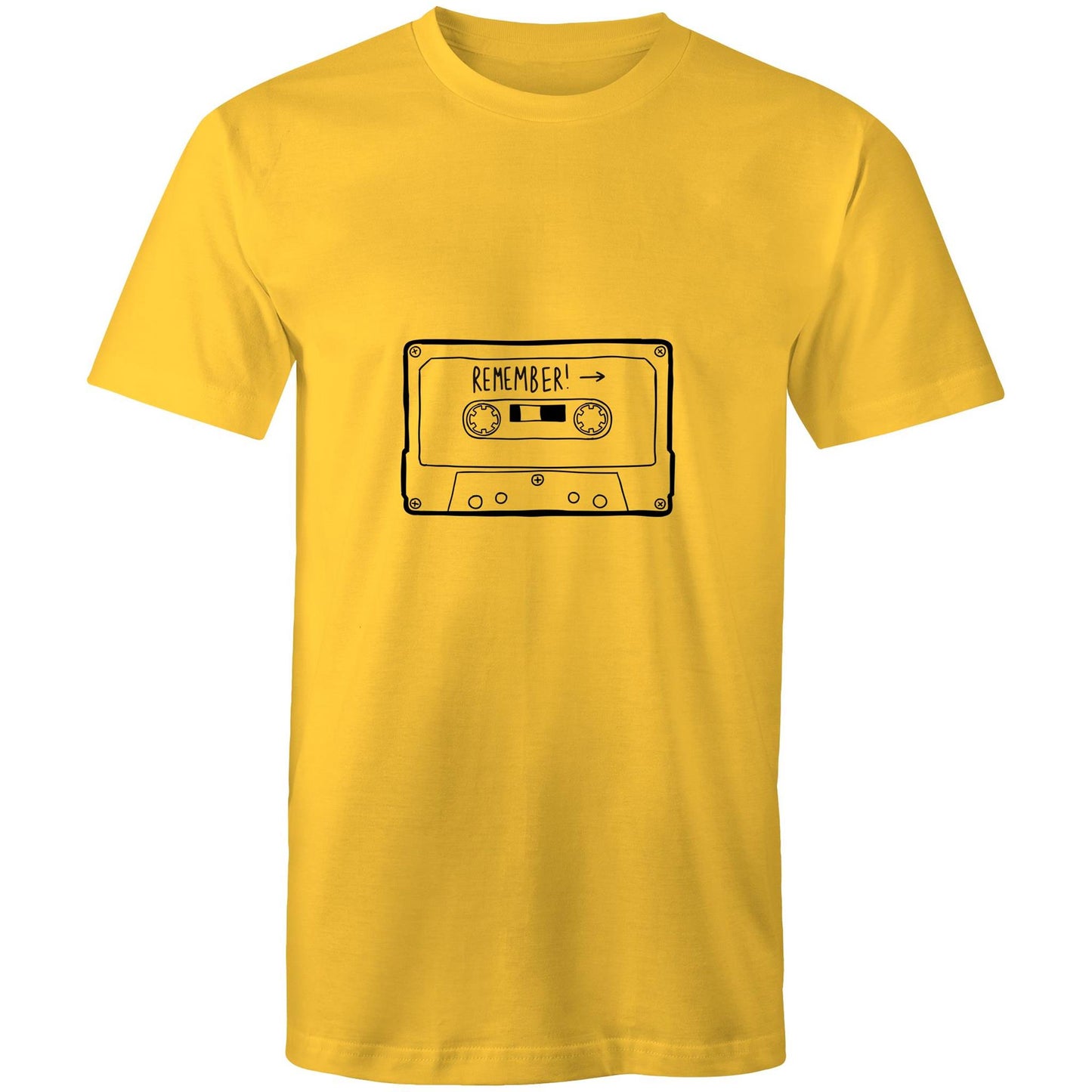 REMEMBER TAPES? AS Colour Staple - Mens T-Shirt - Downscale & Healthcare from Anywhere Online Shop