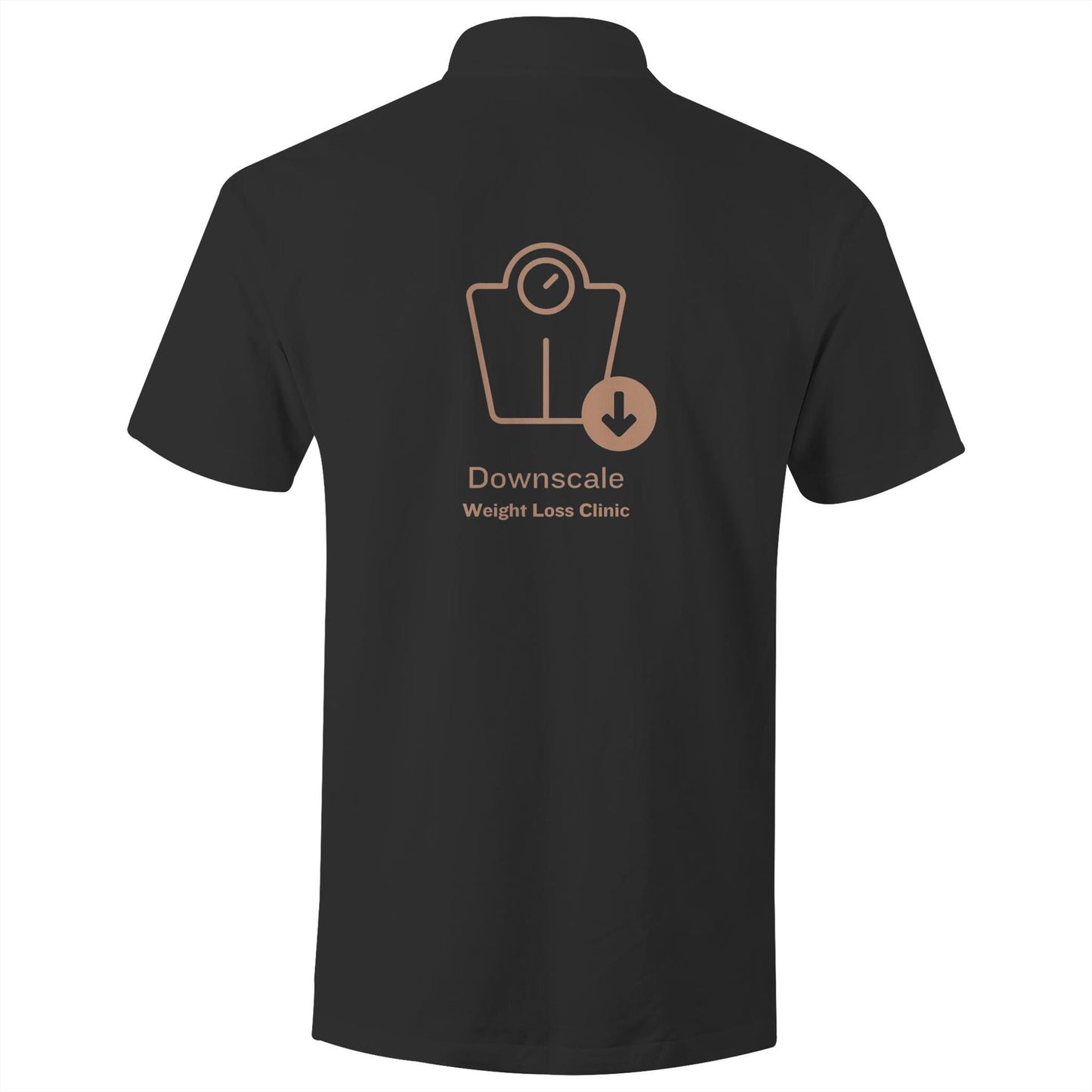Professional downscale logo polo - AS Colour Chad - S/S Polo Shirt - Downscale & Healthcare from Anywhere Online Shop