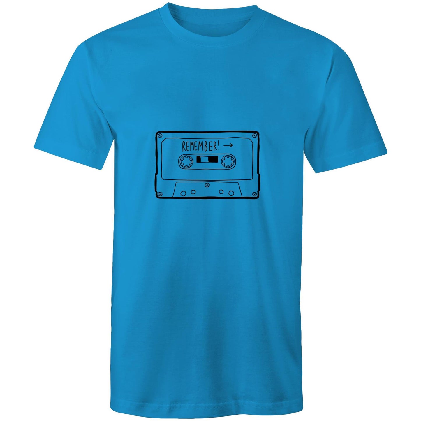 REMEMBER TAPES? AS Colour Staple - Mens T-Shirt - Downscale & Healthcare from Anywhere Online Shop