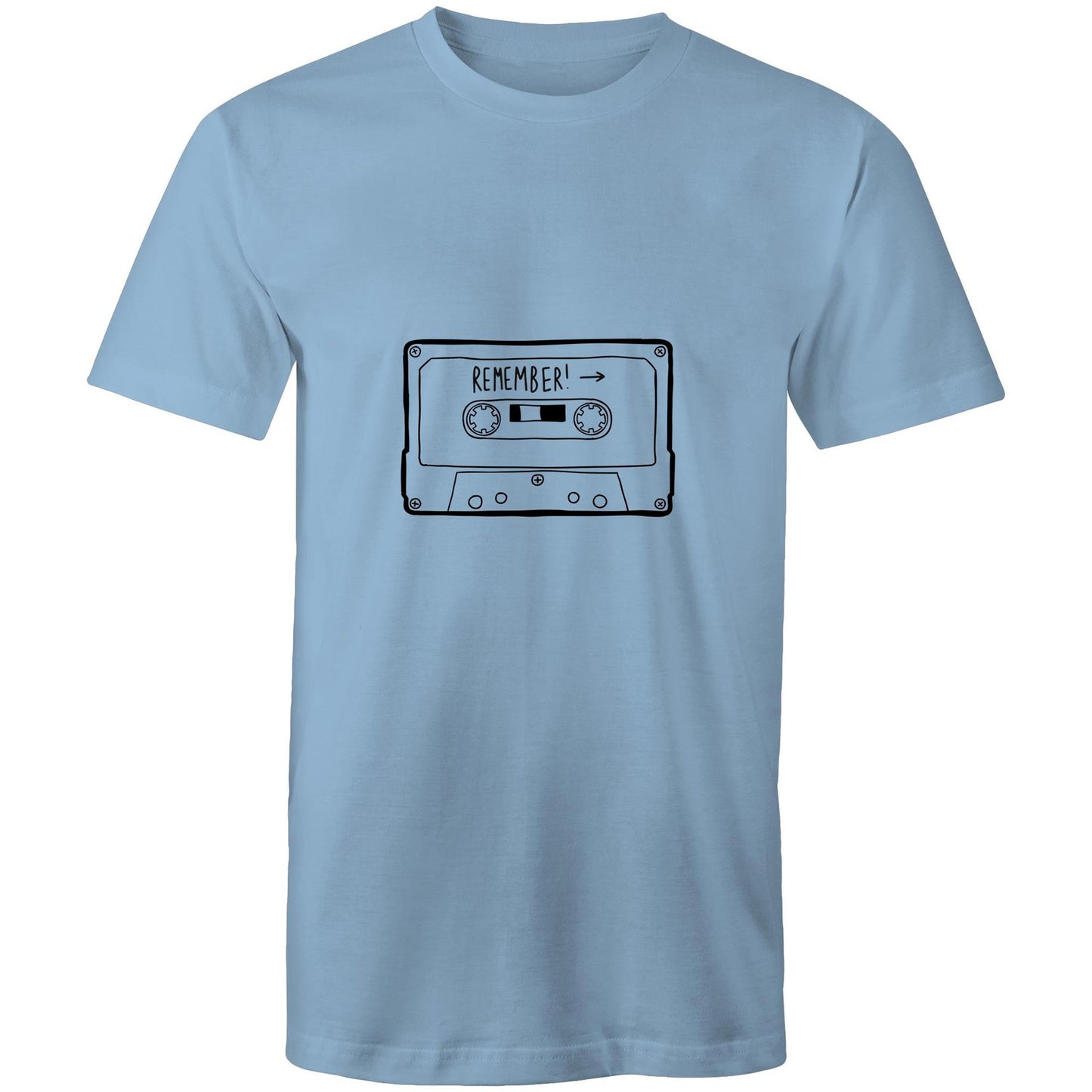 REMEMBER TAPES? AS Colour Staple - Mens T-Shirt - Downscale & Healthcare from Anywhere Online Shop