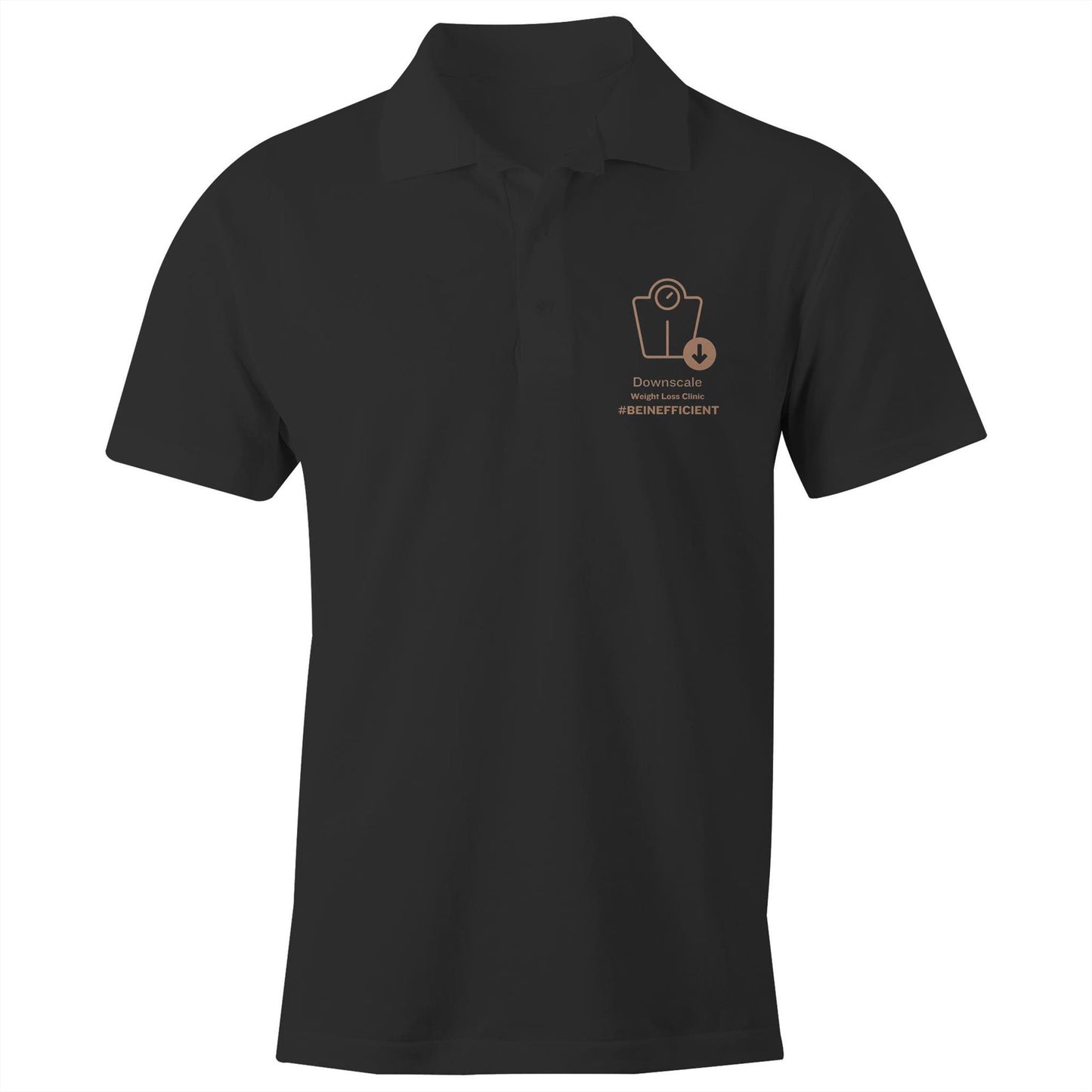 Professional downscale logo polo - AS Colour Chad - S/S Polo Shirt - Downscale & Healthcare from Anywhere Online Shop