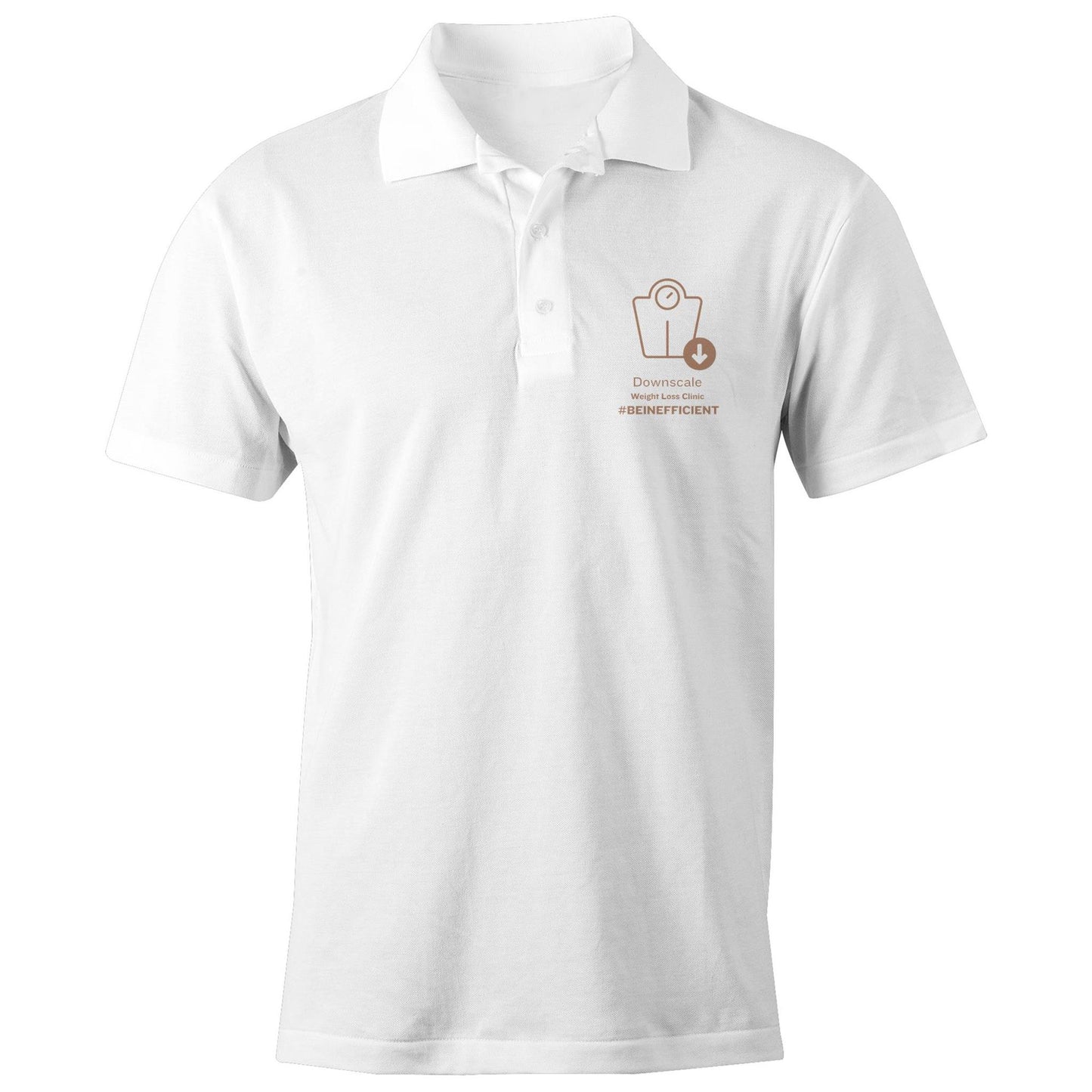 Professional downscale logo polo - AS Colour Chad - S/S Polo Shirt - Downscale & Healthcare from Anywhere Online Shop
