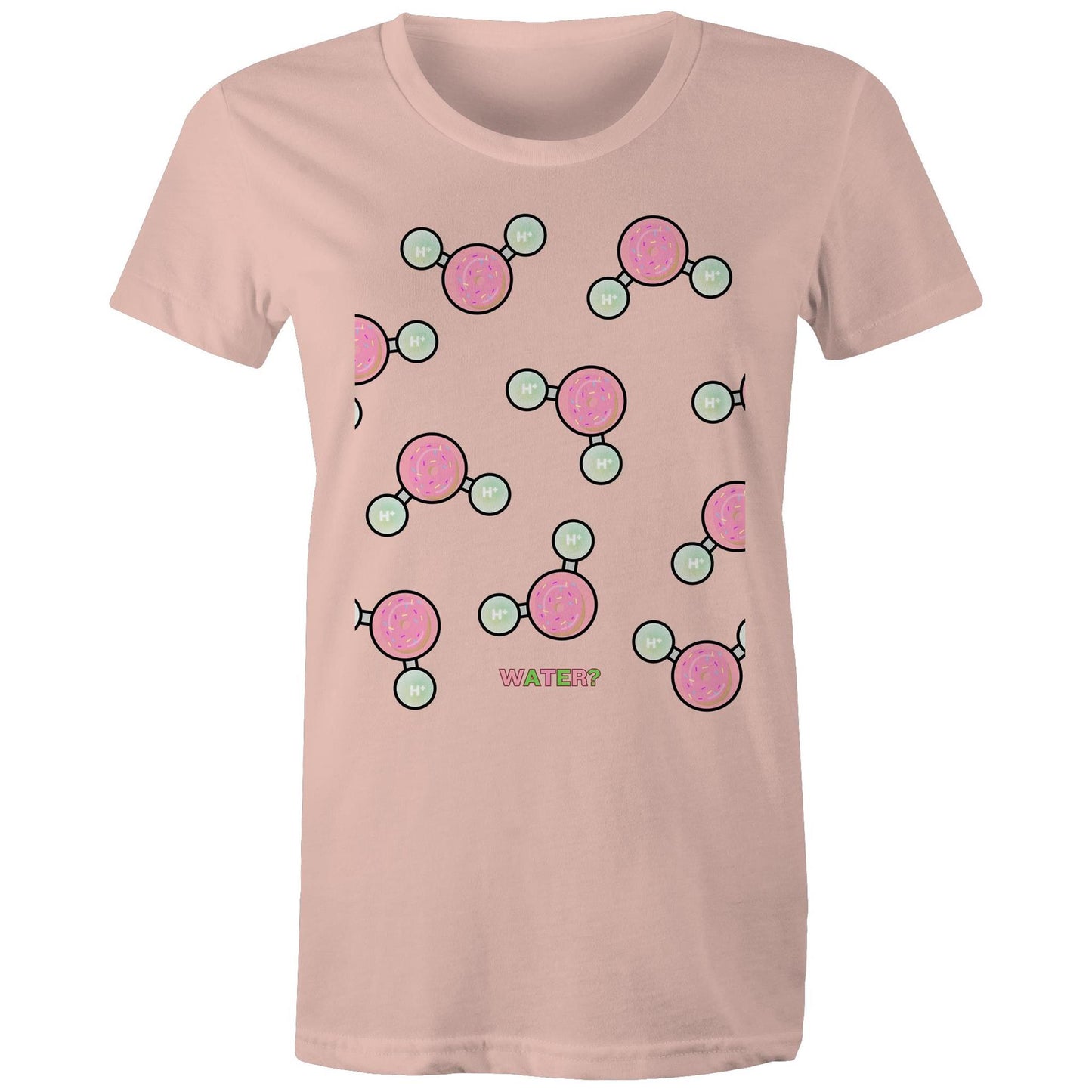 WATER OR DONUT? AS Colour - Women's Maple Tee