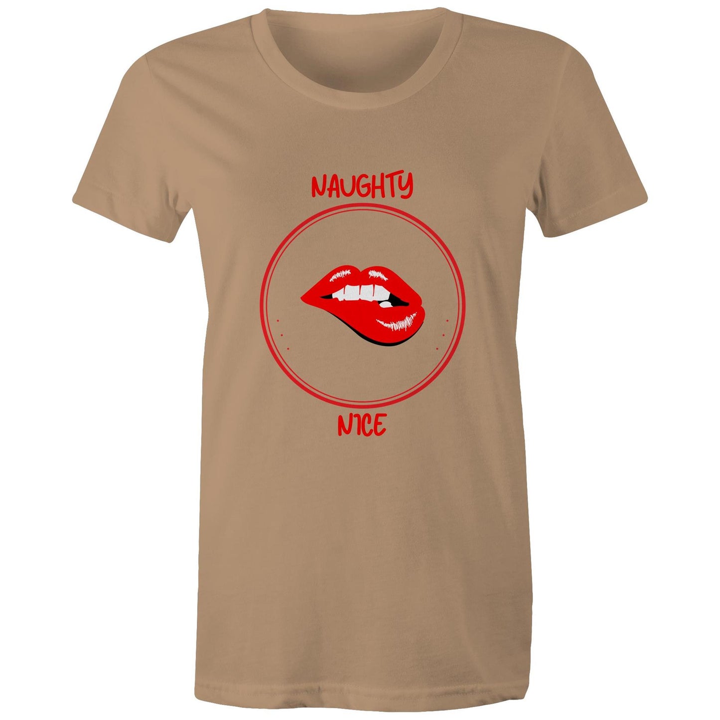 Naughty, nice? Why not be both - AS Colour - Women's Maple Tee