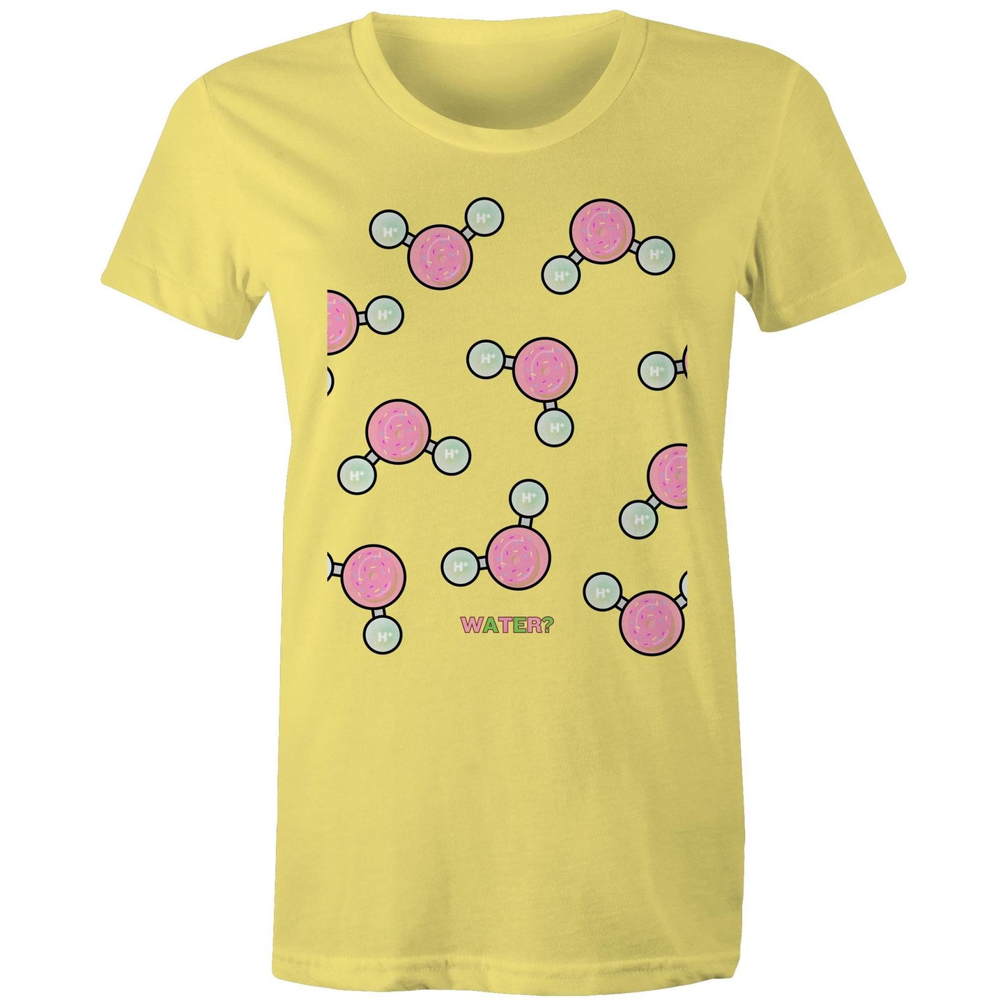 WATER OR DONUT? AS Colour - Women's Maple Tee