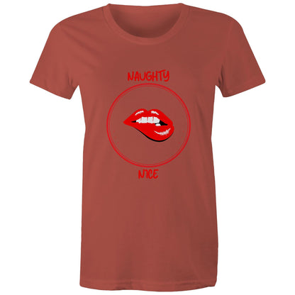 Naughty, nice? Why not be both - AS Colour - Women's Maple Tee