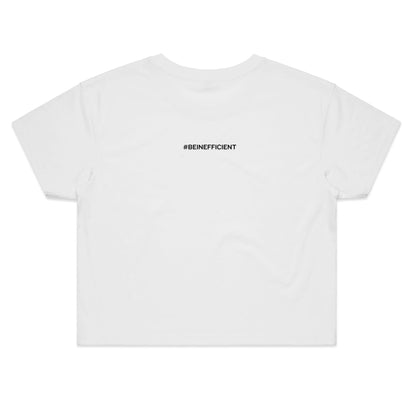 Shh - AS Colour - Women's Crop Tee