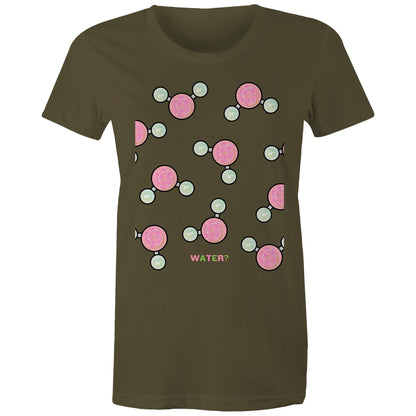 WATER OR DONUT? AS Colour - Women's Maple Tee